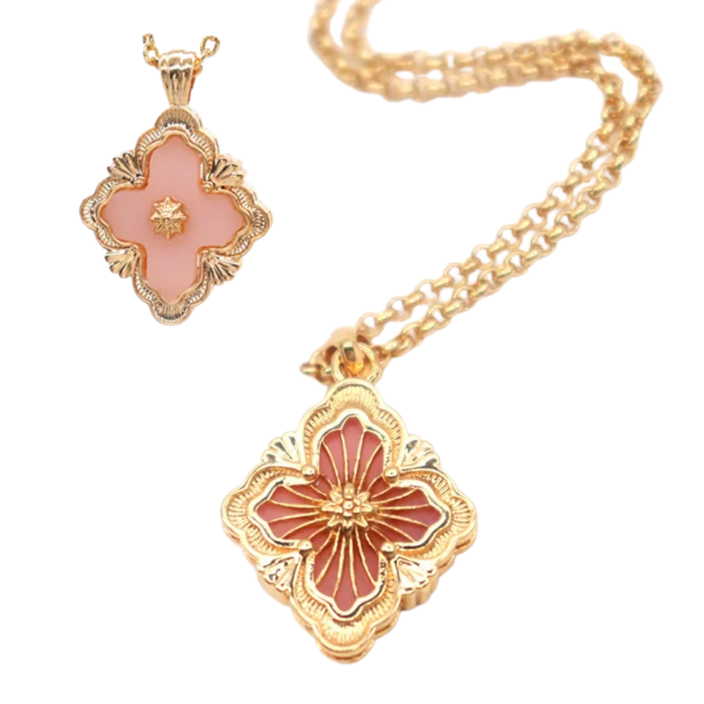 Reversible Clover Necklace