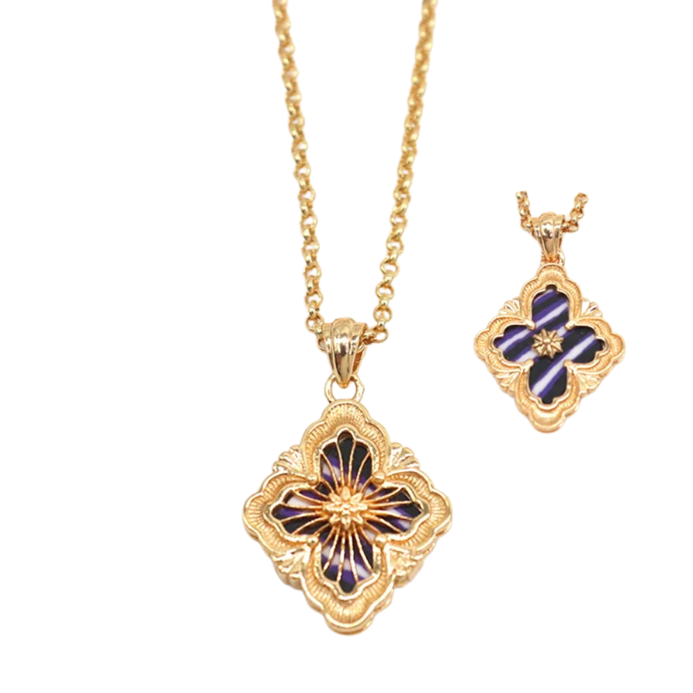 Reversible Clover Necklace
