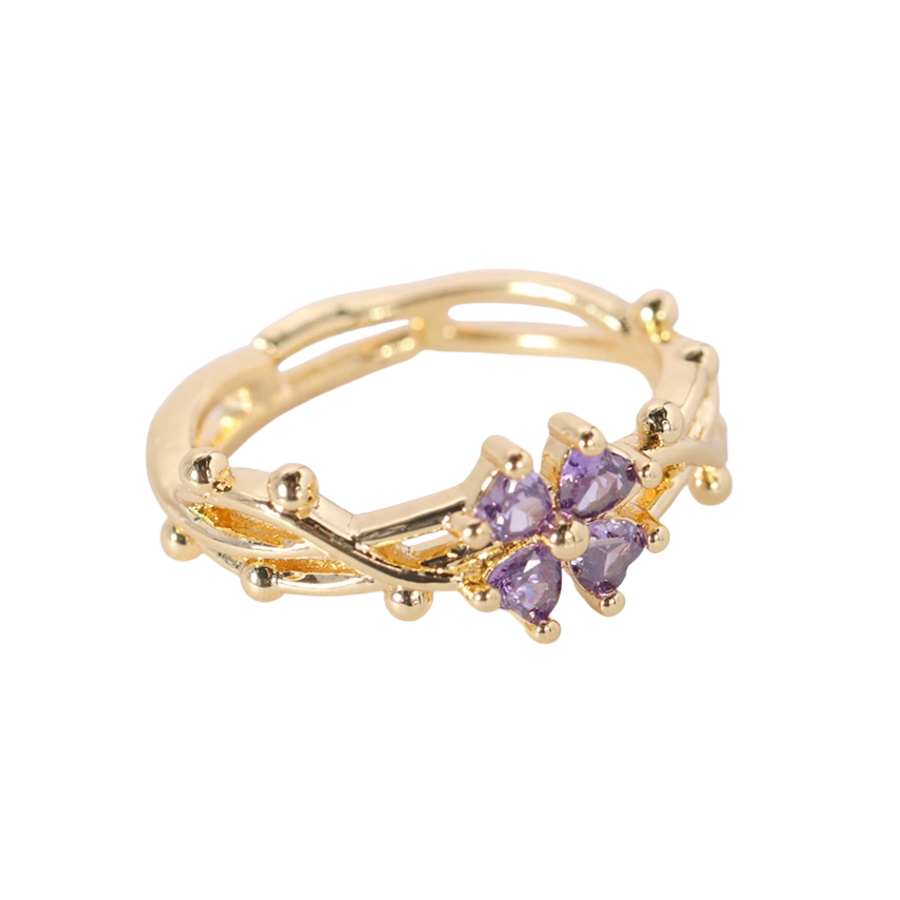 Romantic Clover Ring