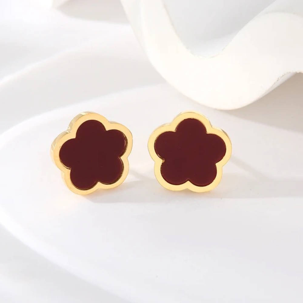 Simple Clover Earrings
