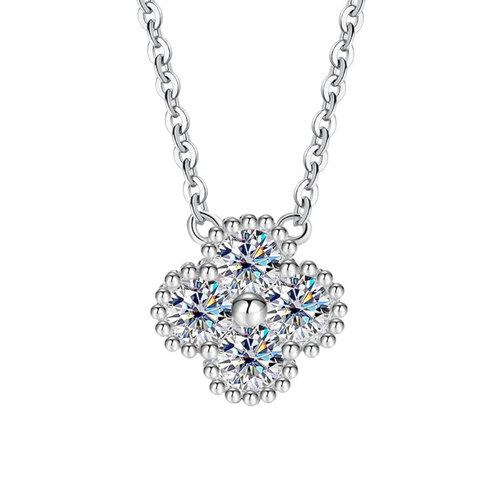 Sparkling Clover Necklace