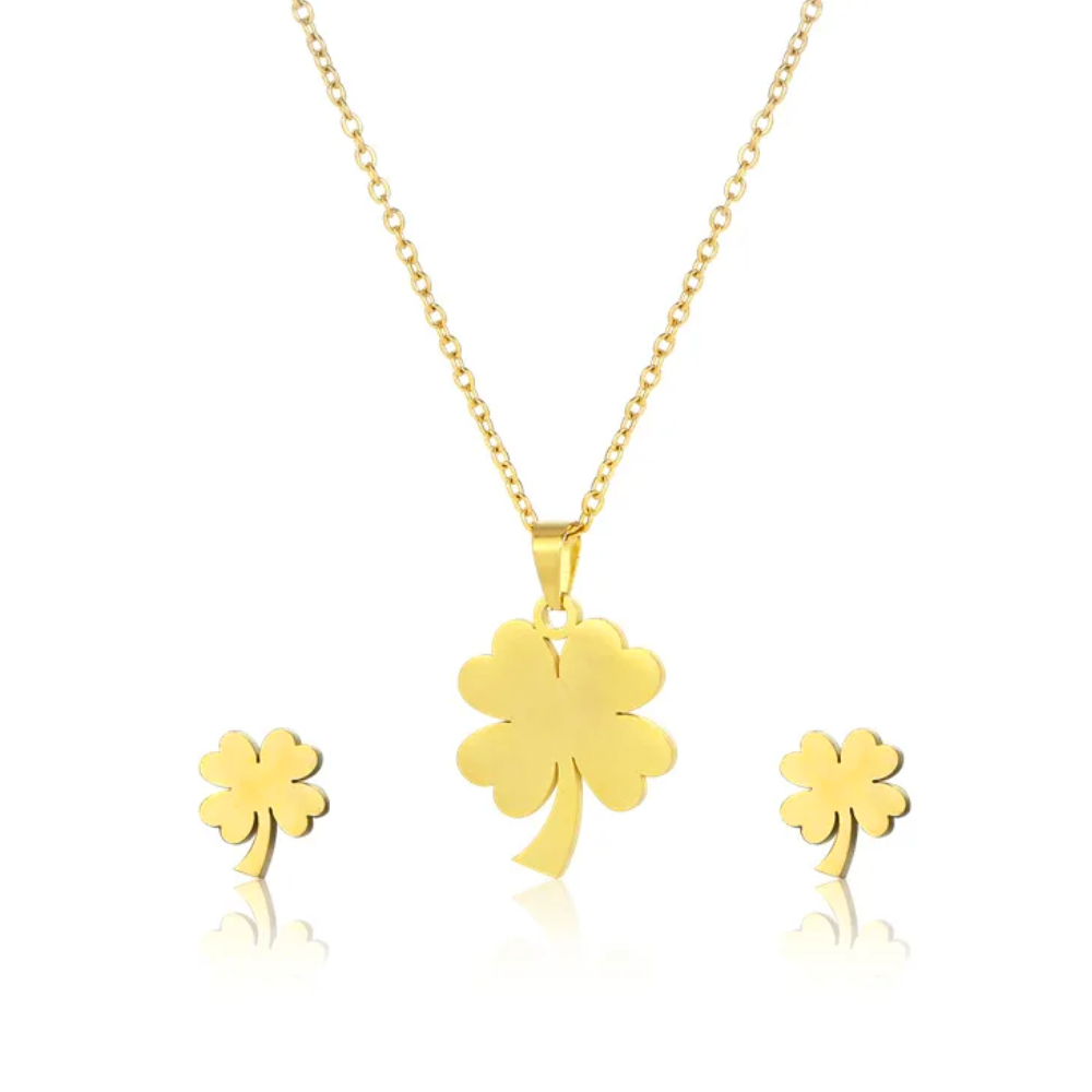 Stainless Steel Clover Necklace