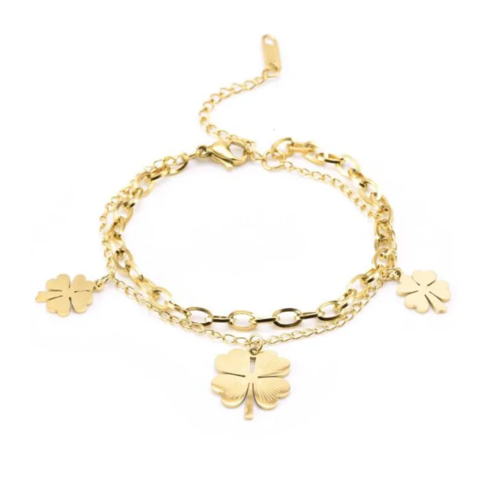 Three Clover Bracelet