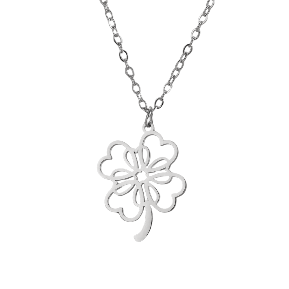 Necklace with a Clover - Image 4