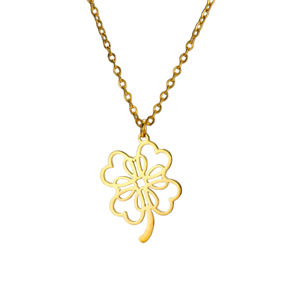Necklace with a Clover - Image 3