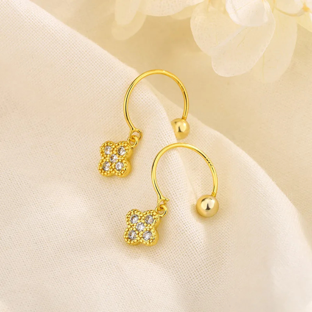 Envy Clover Earrings - Image 5