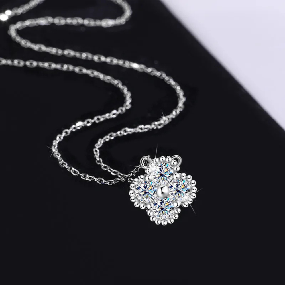 Sparkling Clover Necklace - Image 3