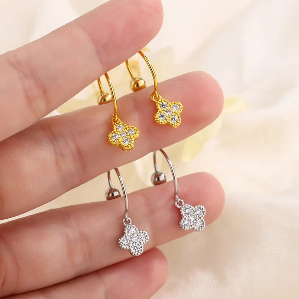 Envy Clover Earrings - Image 4