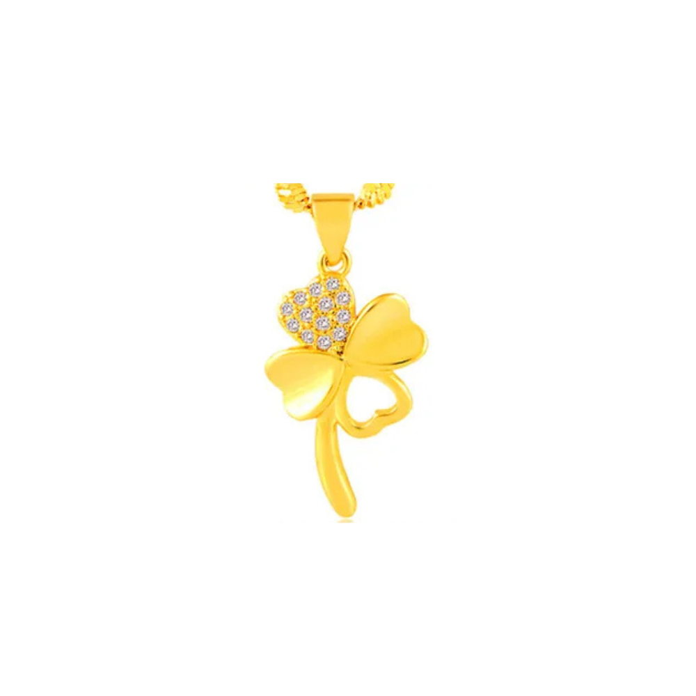 Heart Clover Necklace - Image 3