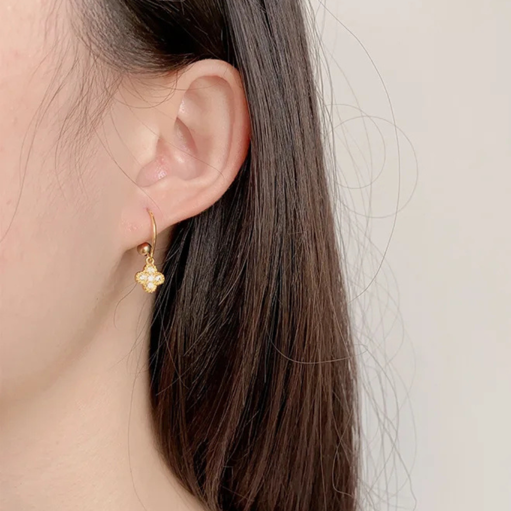 Envy Clover Earrings - Image 3