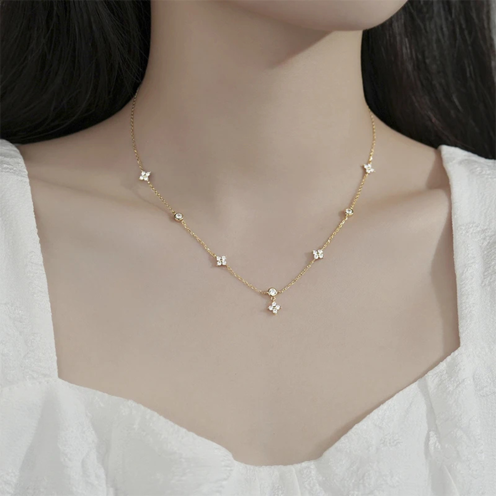 Fine Clover Necklace - Image 4