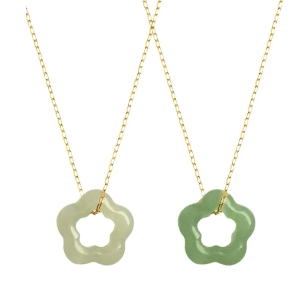 Abstract Clover Necklace - Image 3