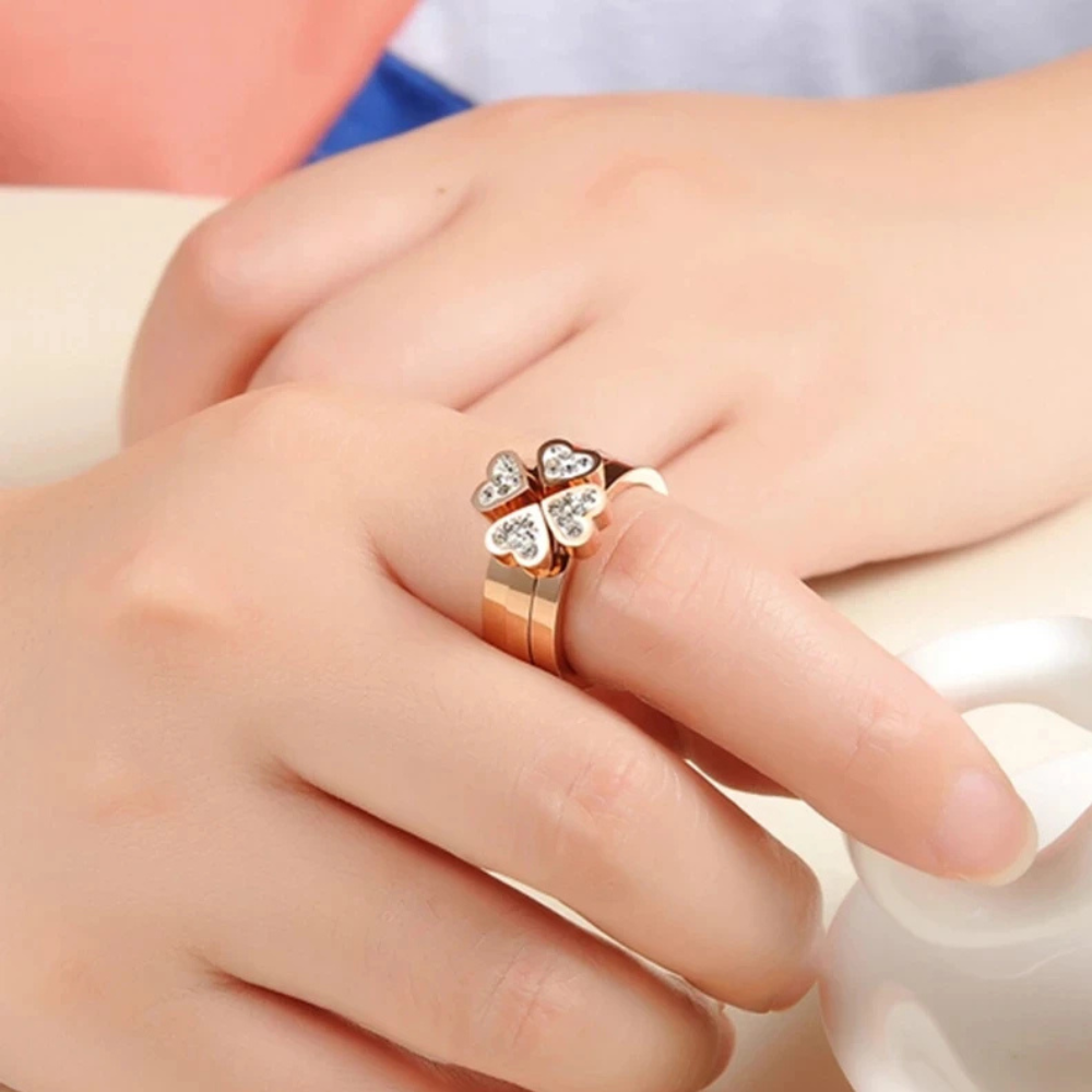 Triple Clover Ring - Image 6