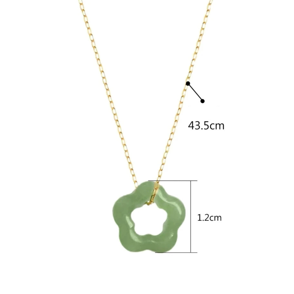 Abstract Clover Necklace - Image 8
