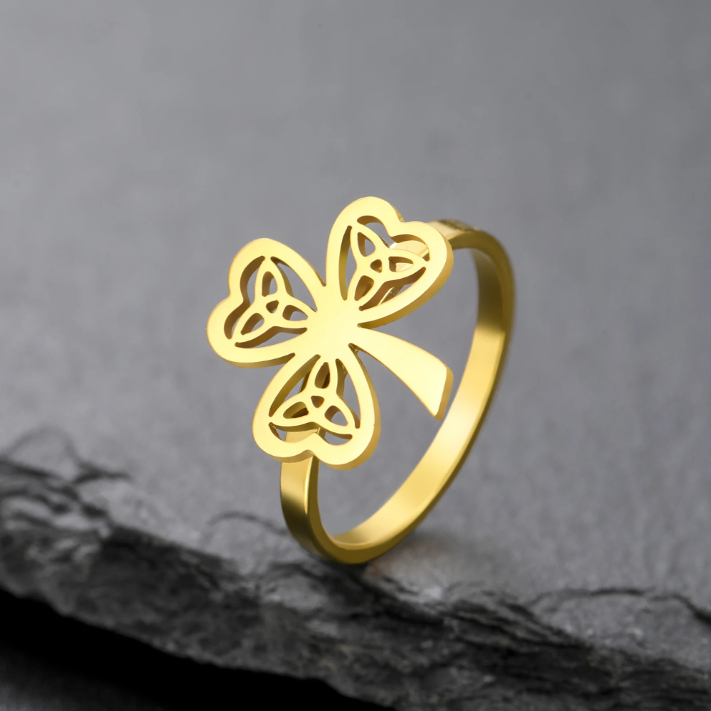 Celtic Clover Ring - Image 8