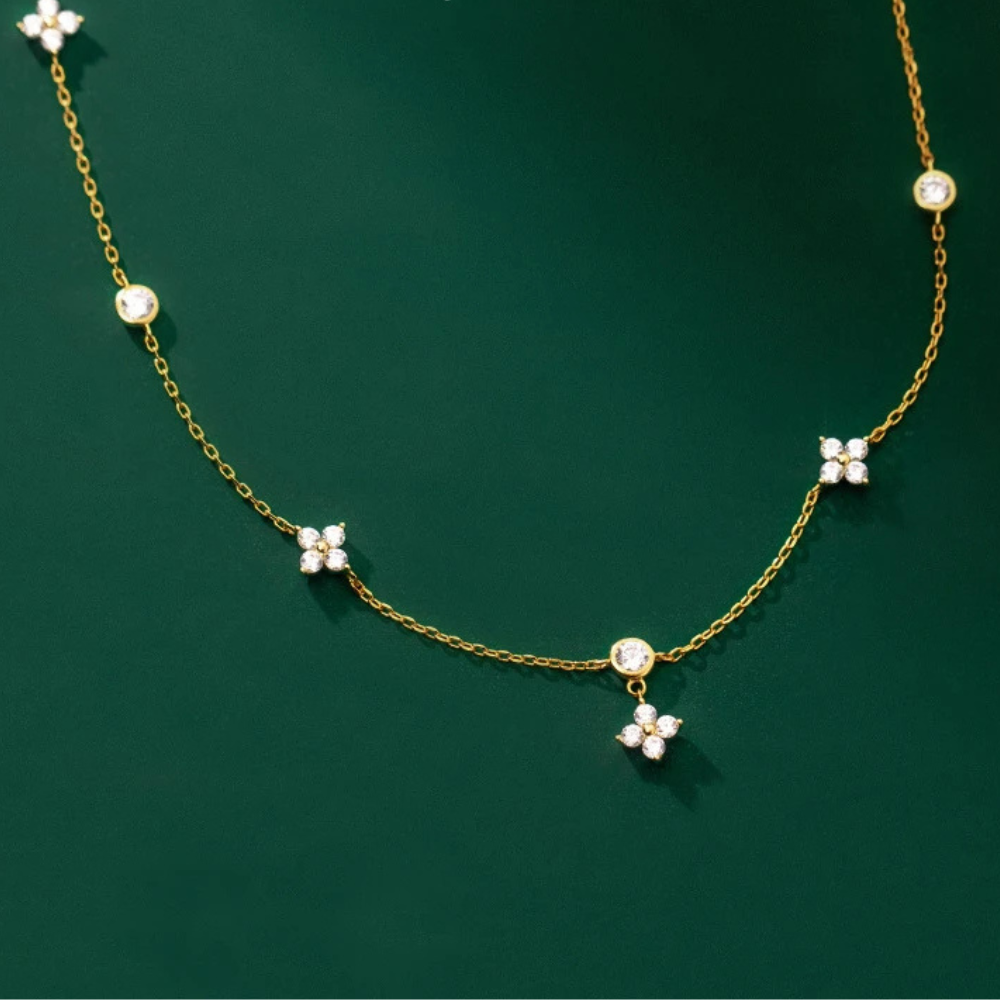 Fine Clover Necklace - Image 5