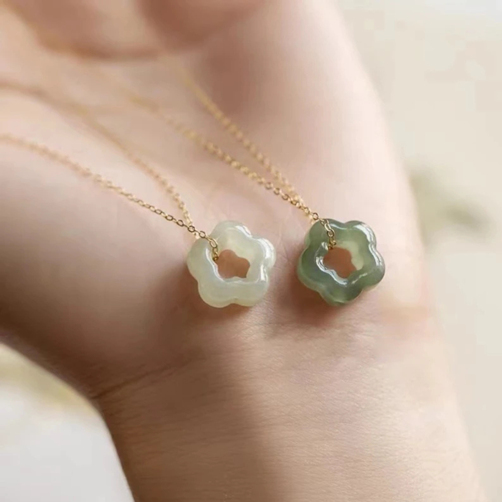 Abstract Clover Necklace - Image 6