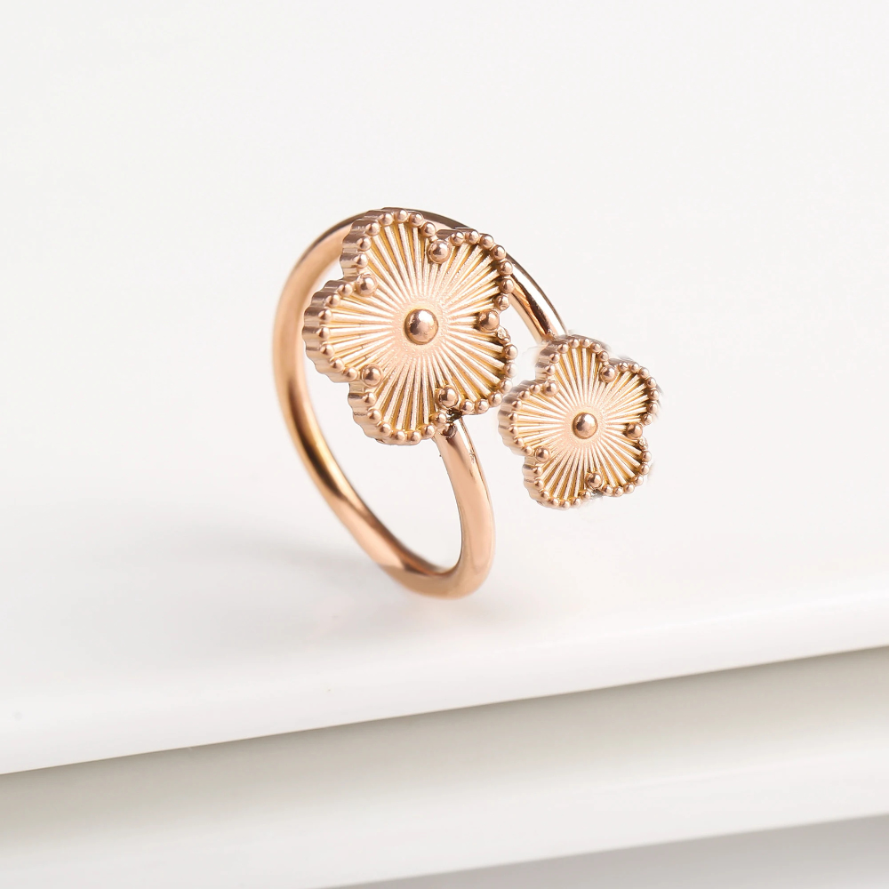Clover Flower Ring - Image 8