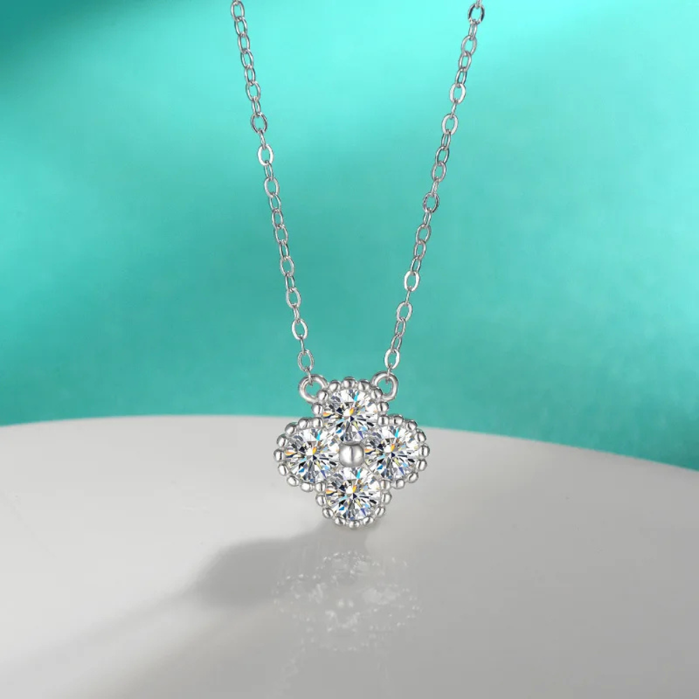Sparkling Clover Necklace - Image 6