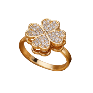 Women's Clover Ring